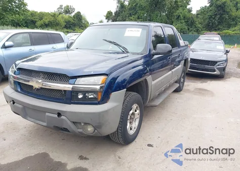 2002 Chevrolet Avalanche 1500 from USA, damaged, VIN 3GNEK13T22G215915